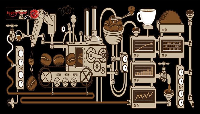 فرآیند خط تولید قهوه 