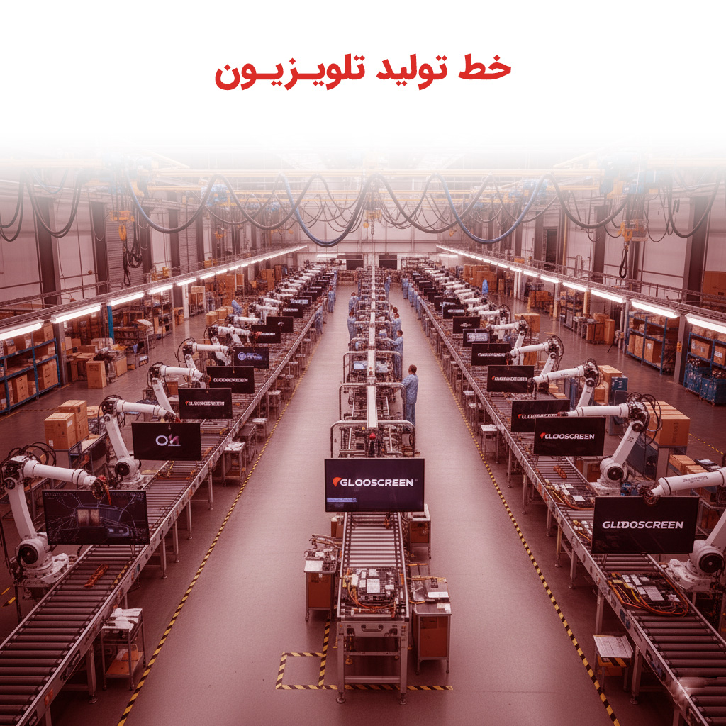 خط تولید تلویزیون